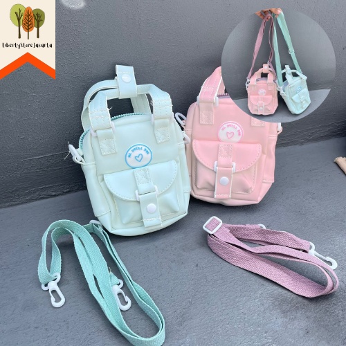 Tas Wanita Zara/Ransel Berubah Warna/ZR Tas Selempang/Sling Bag Dulla Mini UV Bag/Tas Bunglon Bisa B