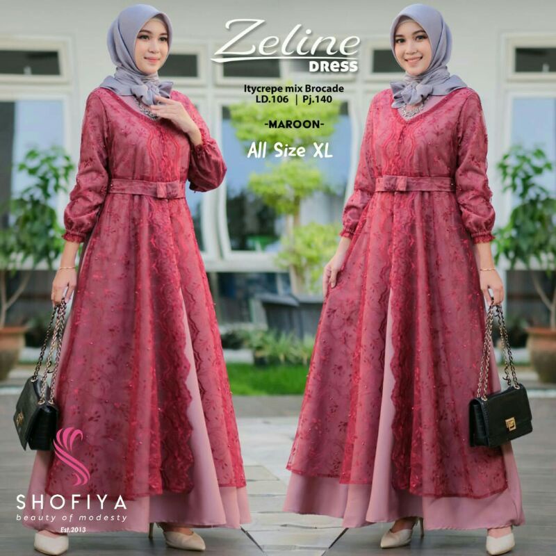 ZELINA Maxi Dress Ori by Shofiya