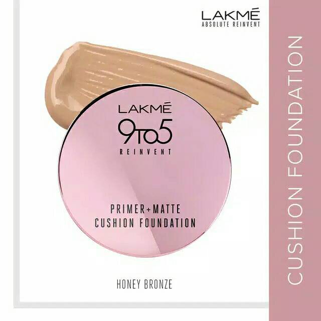 Lakme 9to5 Cushion Foundation - 05 Honey Bronze