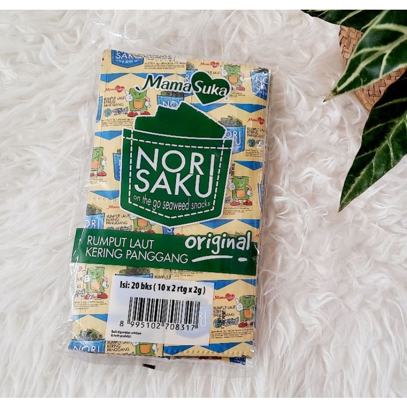 Nori Saku Mama Suka 2gr x 20 pcs ( 1 pack )