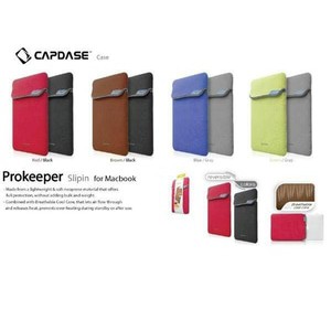 TAS MACBOOK 12 CASE CAPDASE PROKEEPER SLIPIN SOFTCASE LAPTOP ACER DELL SONY NOTEBOOK MERAH HITAM HP