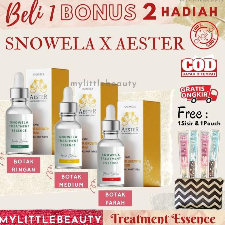 [PRODUK 0CC9E] SNOWELA Hair Serum Treatment Essence Serum Penumbuh Rambut Penyubur Rambut Membuat ra