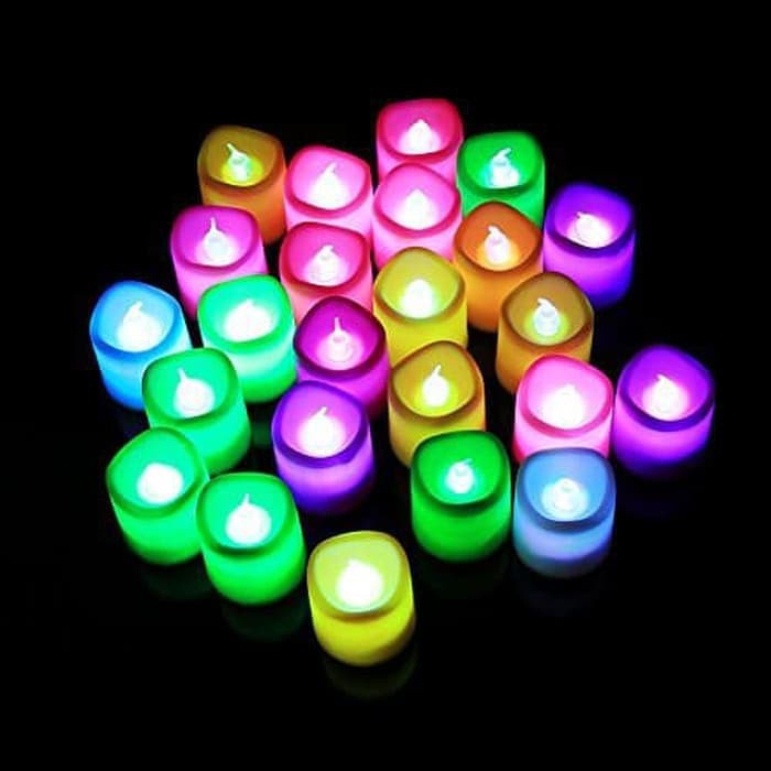 LAMPU LILIN LED MINI CANDLE PORTABLE Jotog (20gr)