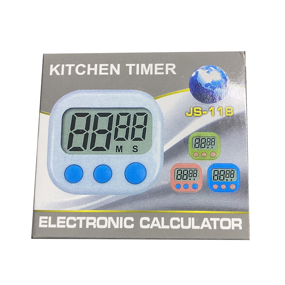 Timer Masak Dapur LCD Kitchen Countdown Clock - RT332 - 7RHA0CBL Blue