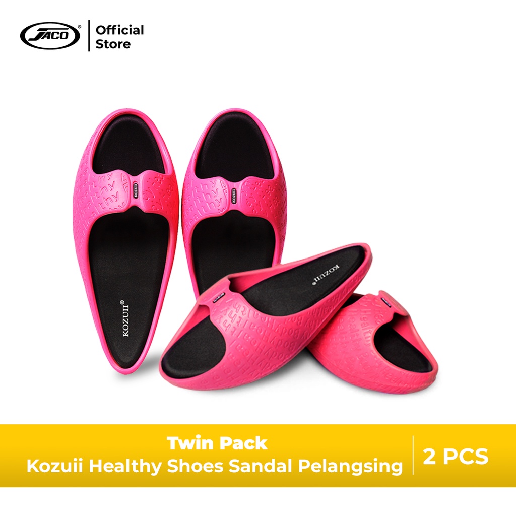 BUY 1 GET 1 - Jaco Healthy Shoes Sandal Pelangsing &amp; Terapi Sandal Kesehatan Wanita