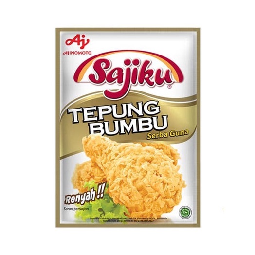 

Sajiku Tepung Bumbu 250 Gr