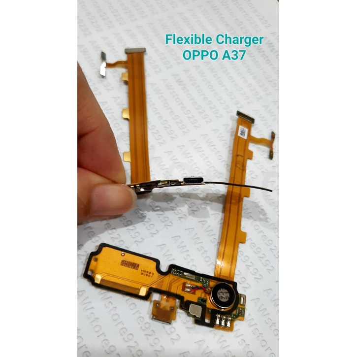 Flexible fleksibel Konektor Charger Oppo A37