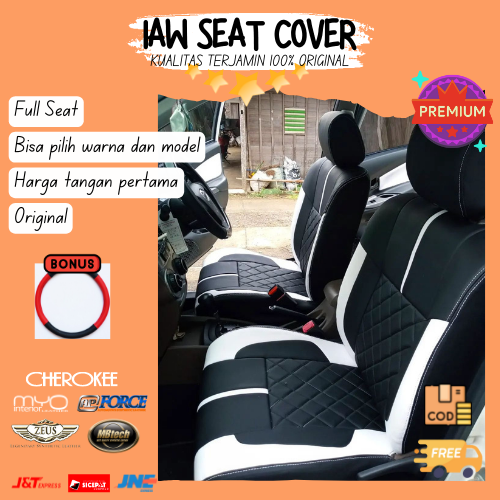 Sarung Jok Mobil 3 Baris Avanza Xenia Caly Sigra Mobilio Livina Bahan Mbtech