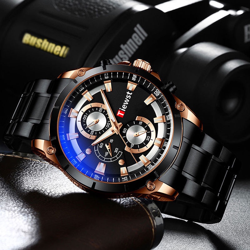 Jam Tangan Shopie Martin Wanita♈❧✺Jam tangan otomatis pria dan wanita jam tangan non-mekanik bercaha