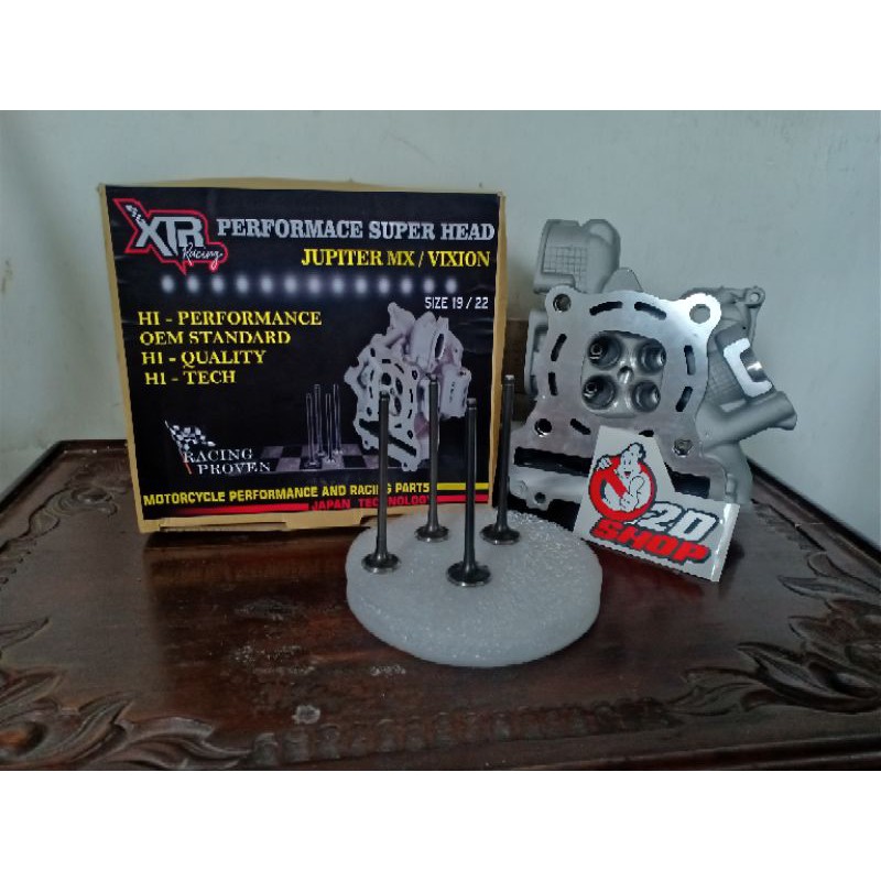 super head xtr racing klep 19 22 Jupiter MX Vixion MX king r15 old bukan brt uma