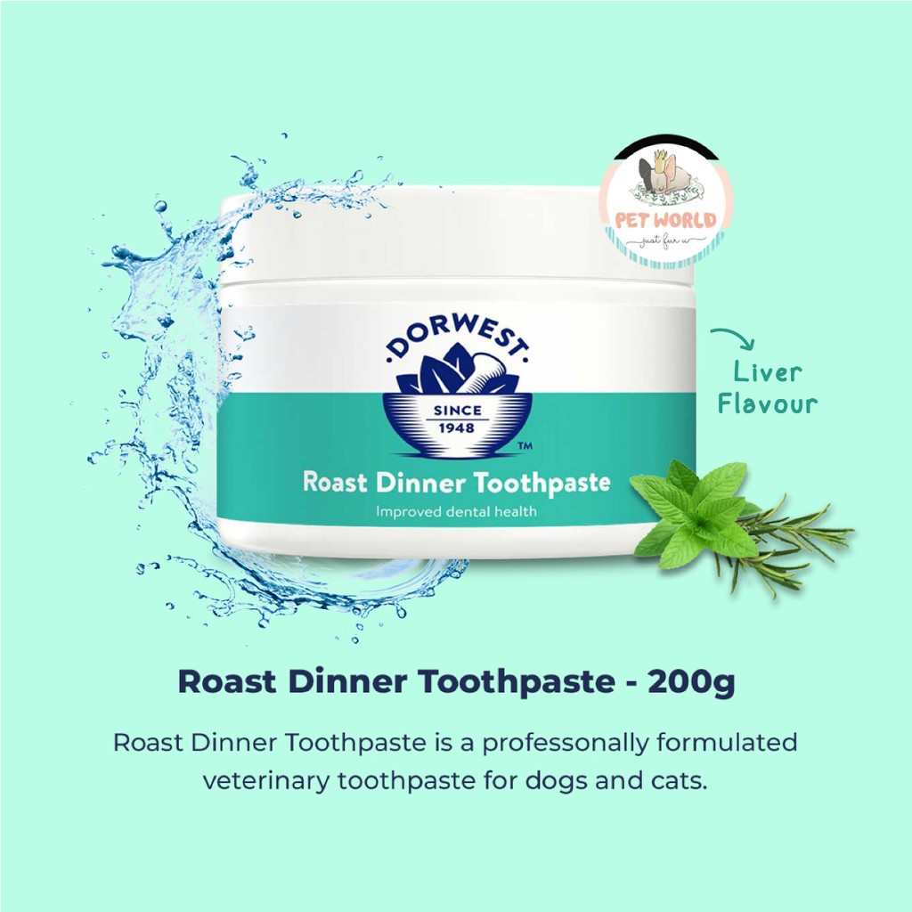 dorwest roast dinner toothpaste