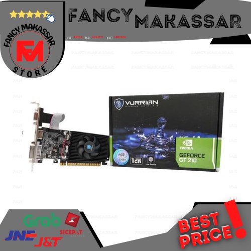 VGA VURRION NVIDIA GEFORCE GT 210 1GB DDR3 64BIT GT210 | GARANSI RESMI | FANCY_MAKASSAR