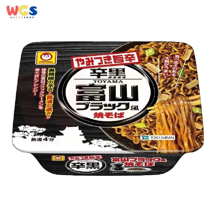 

Maruchan Fried Instant Noodles Spicy Toyama Black Kazeyaki Soba 115g