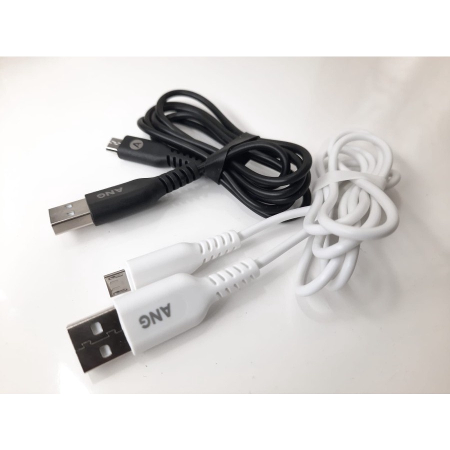 Kabel USB Mikro 100 cm Merek ANG / Kabel data Handphone Mikro/grosir kabel data termurah/ grosir kabel data murah/ produsen kabel data/ custom kabel  merek sendiri