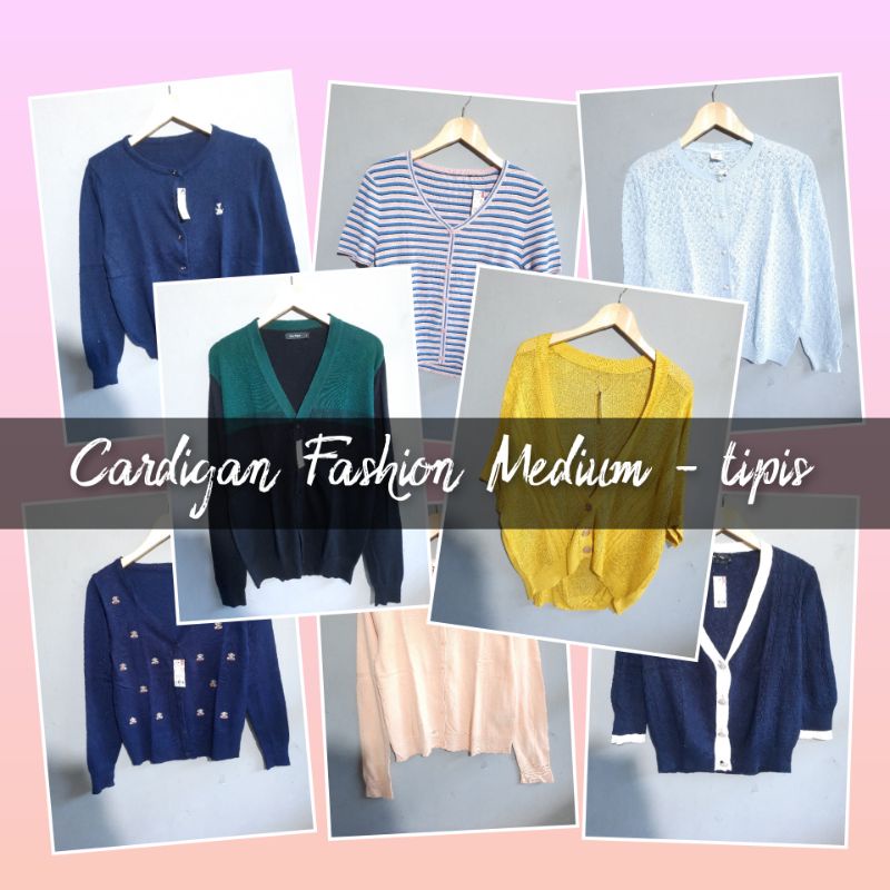 Cardigan Kardigan fashion tipis to Medium (Katalog 2)