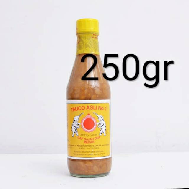 

Tauco cap gajah dua 250gr
