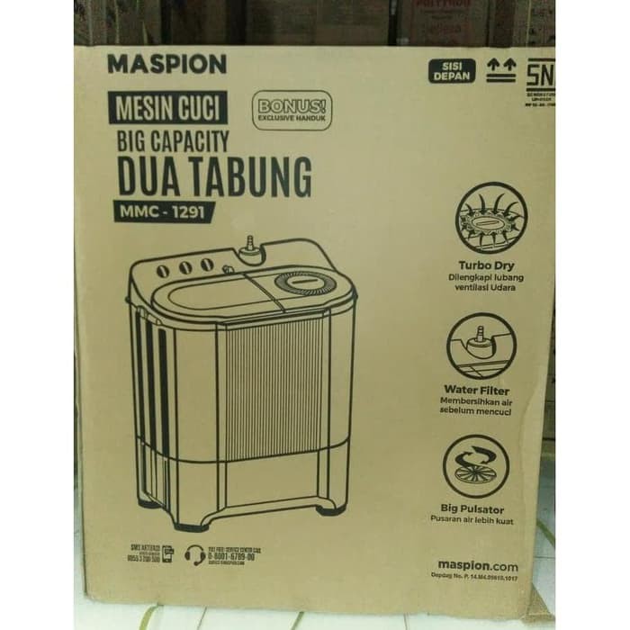 mesin MESIN CUCI 2 TABUNG kapasitas besar 9kg