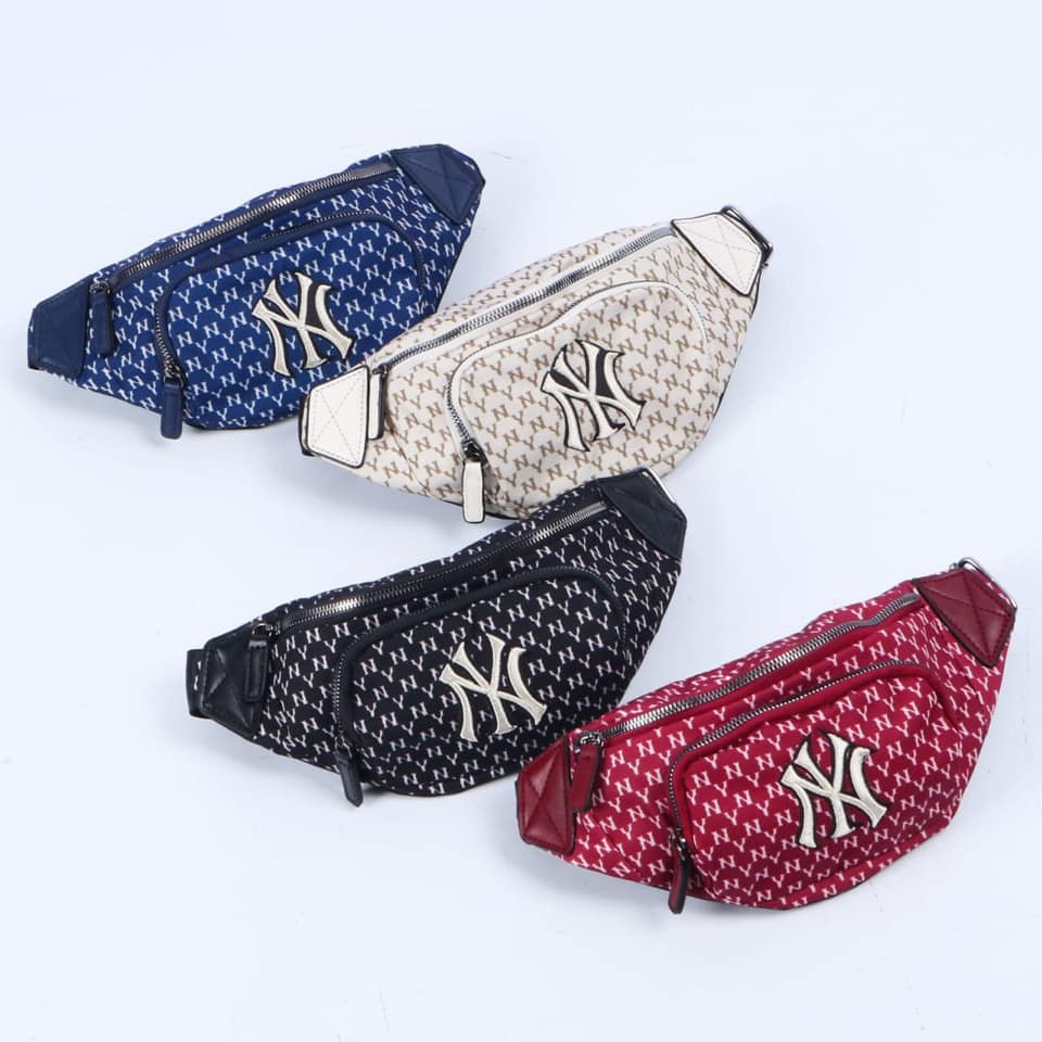 Original Waistbag NY monogram MLB korea Pria & Wanita