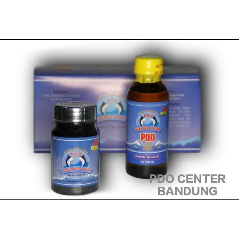 MINYAK IKAN PDO  SATU DUS /HERBAL /SUPLEMEN KESEHATAN / PDO CENTER BANDUNG ORIGINAL 354
