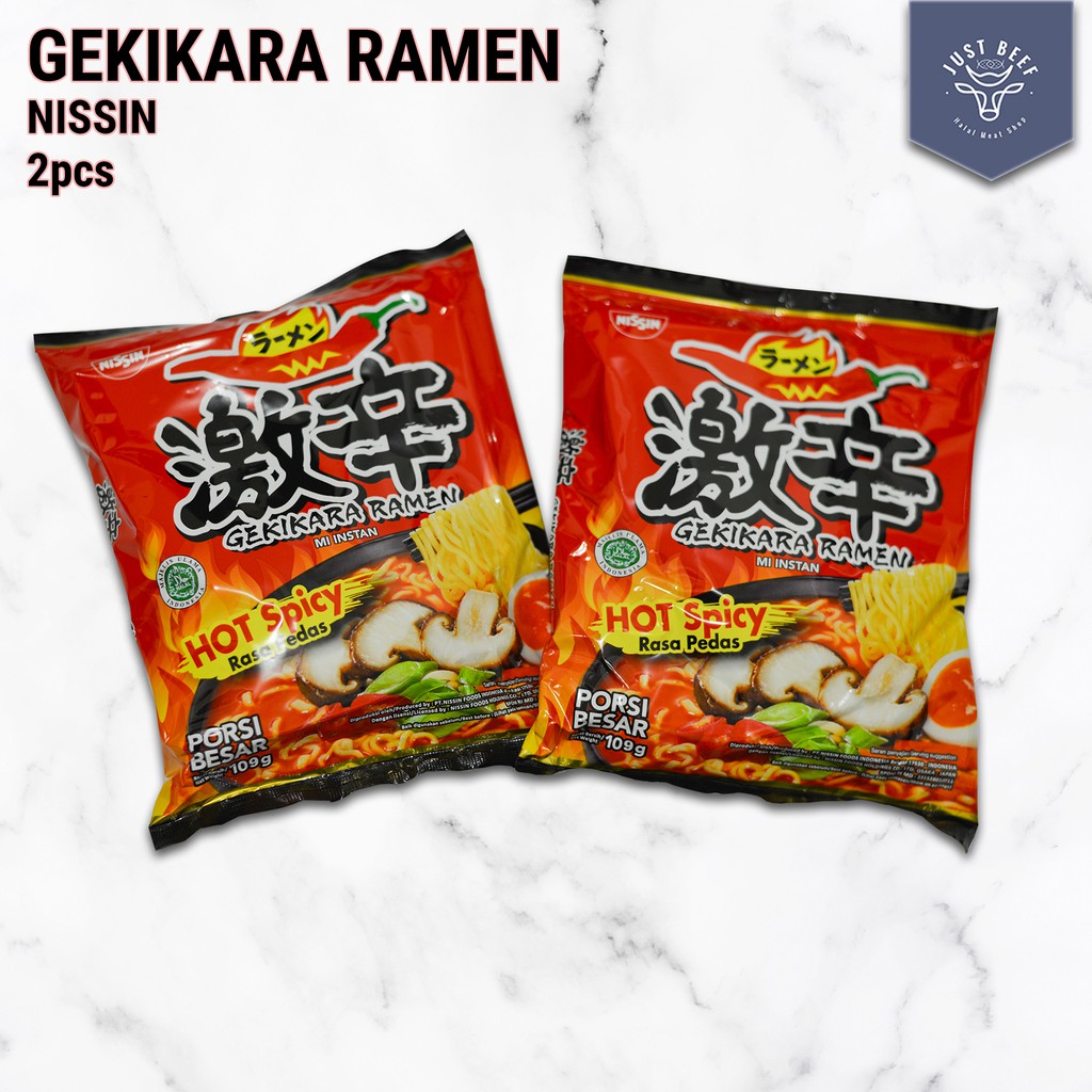 Jual Nissin Gekikara Ramen Hot Spicy Pedas Shopee Indonesia