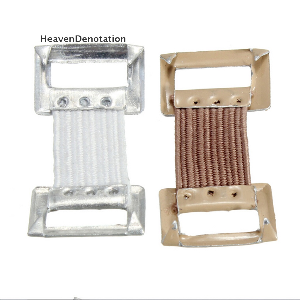 [HeavenDenotation] 10Pcs Replacement Elastic Bandage Wrap Stretch Metal Clips Fixation Clamps Hooks