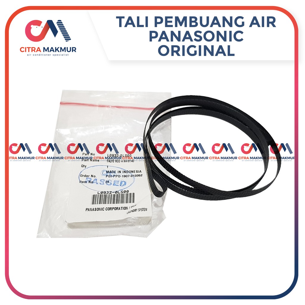 Tali Drain Knop Lever Valve Pembuangan Air Drain Mesin Cuci Panasonic