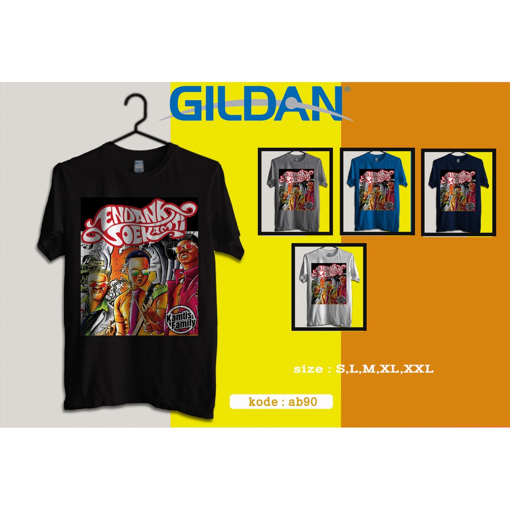 kaos endank soekamti original gildan ab90