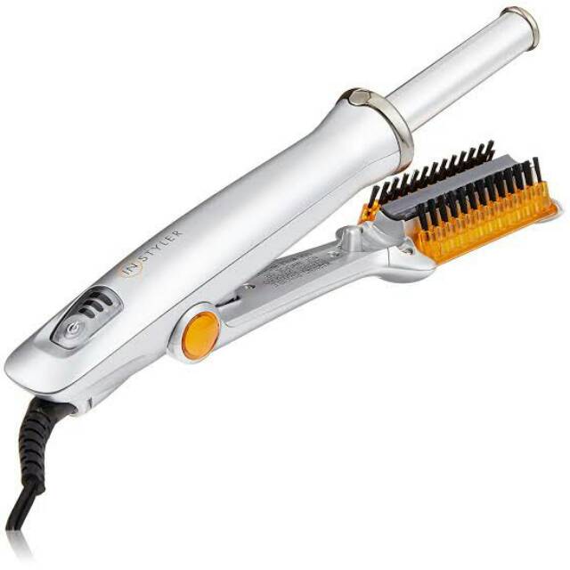 Catok Rambut Instyler Original Rotating Hot Iron 2 in 1