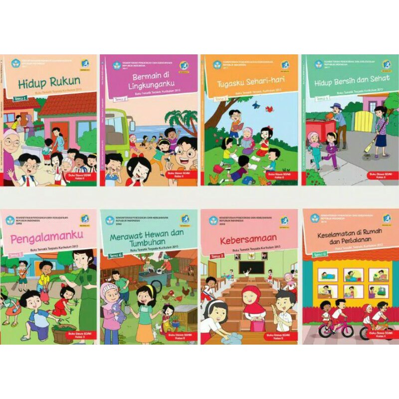 Buku Paket Tematik SD dan PAI  Kelas 2