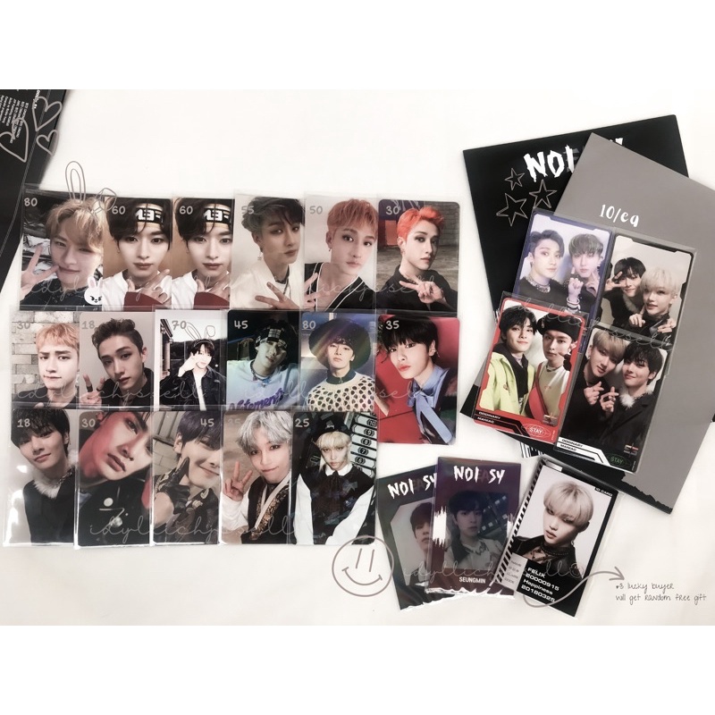 STRAY KIDS PHOTOCARD BANGCHAN CHANGBIN FELIX I.N KONSEP GO LIVE IN LIFE APPMUS NOEASY WD CHRISTMAS E