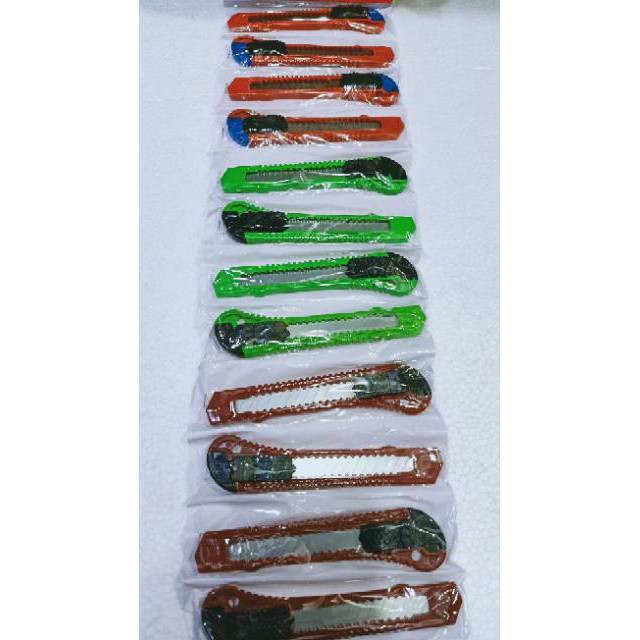 grosir  Pisau cutter besar murah isi 12 pcs