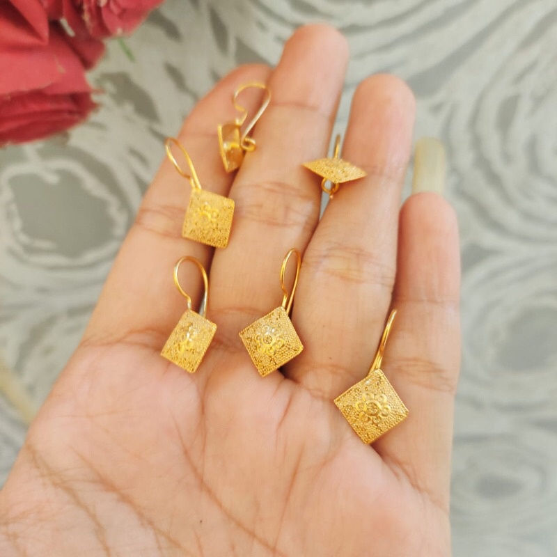 anting kotak bali