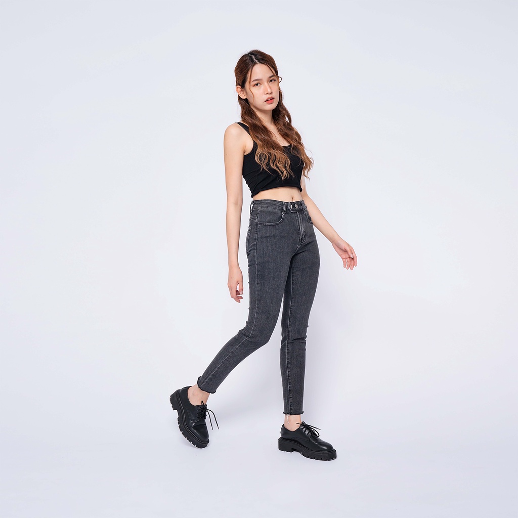 VIERLIN - Jeans 8002 - HIGH WAIST JEANS SKINNY