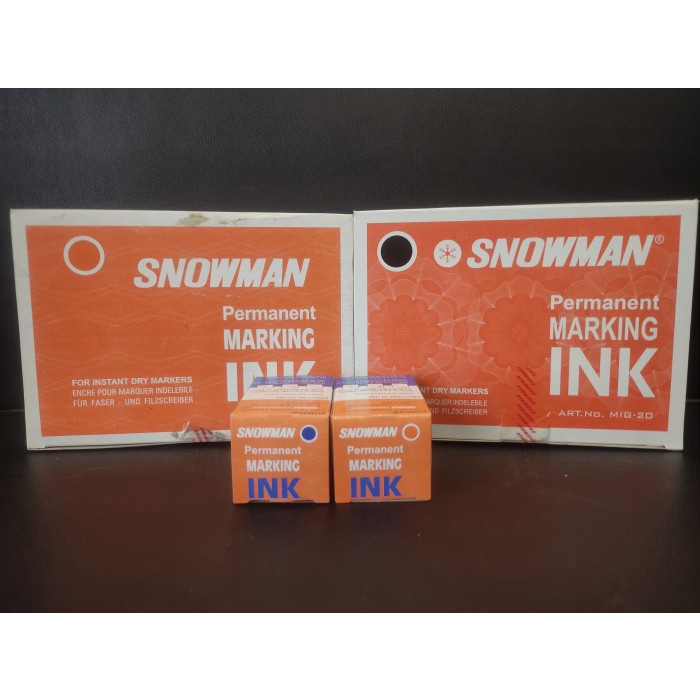 

Wow Refill Spidol Snowman Permanent (Lusin) Bagus