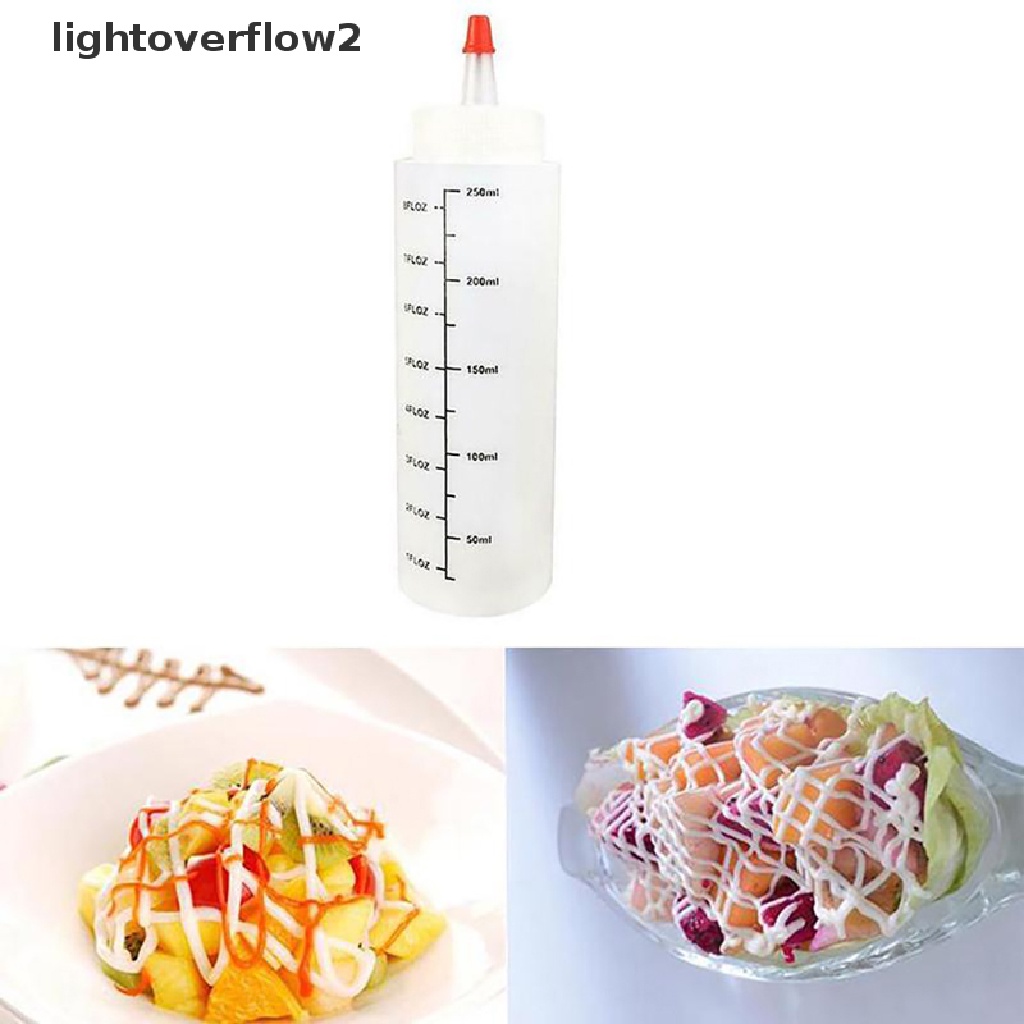 (lightoverflow2) Botol Squeezabl Remas Anti Bocor Untuk Salad