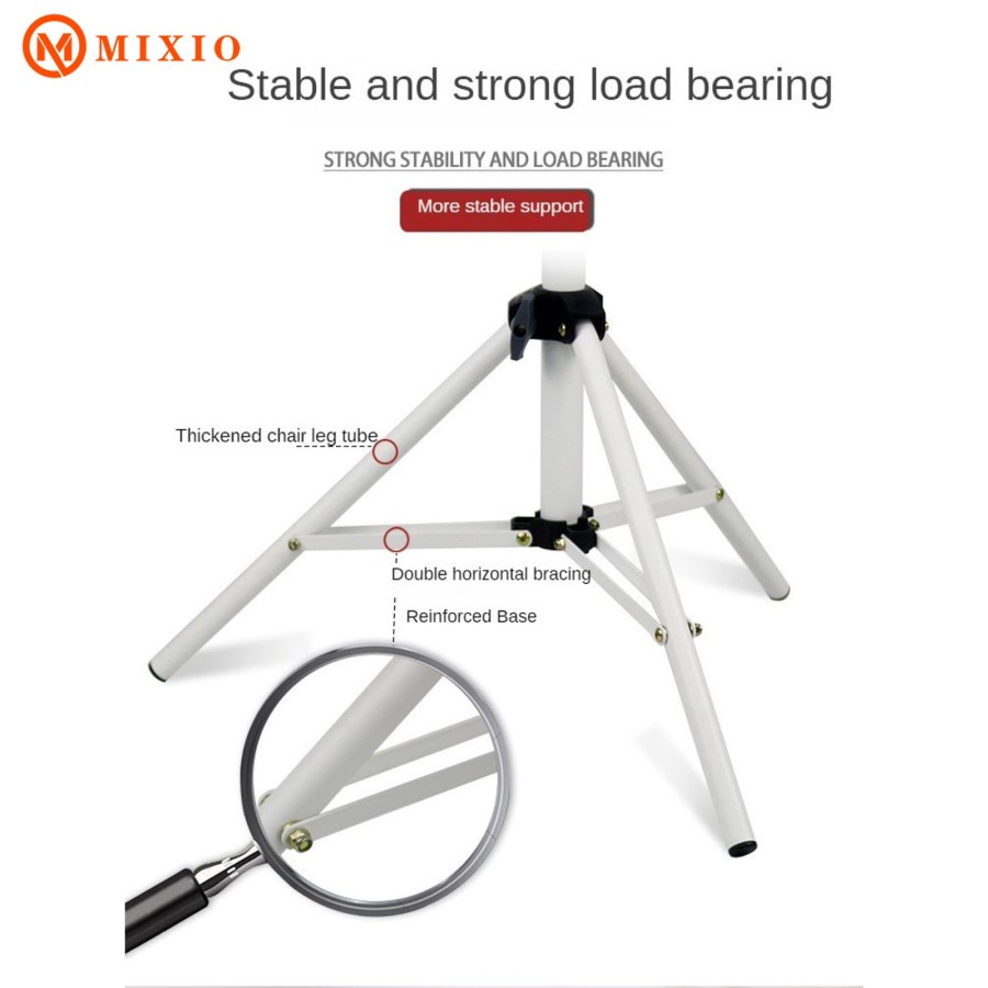 MIXIO - Tripod for Ringlight/Photography/Live Streaming TRIPOD 1.7M