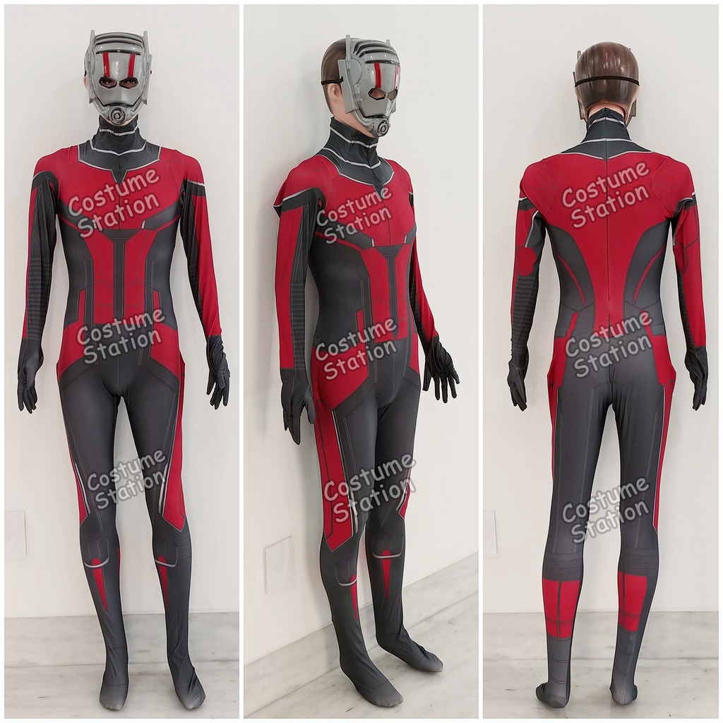 Kostum Antman / Costume Superhero Marvel Avengers pria dewasa