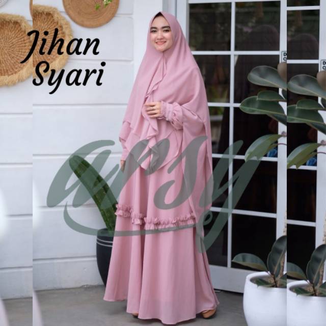 Jihan syari by Arsy. Mhn cek stok sebelum order