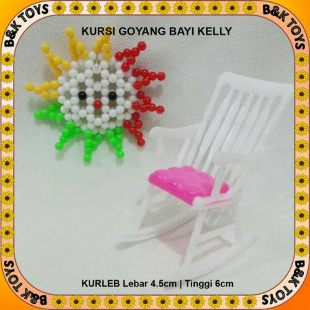 Kursi Goyang Boneka Kecil  - Kursi Bayi Mainan Anak Kursi