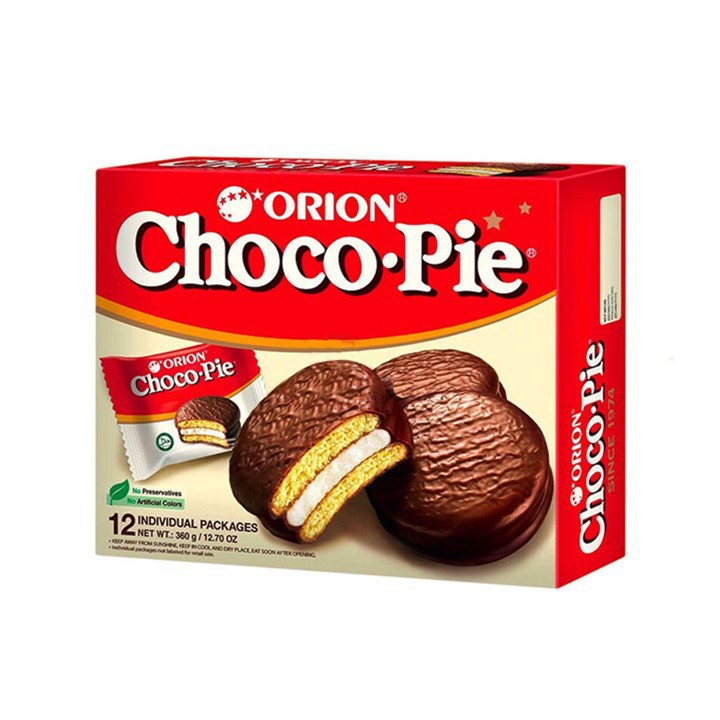 

Delfi Orion Chocolateo Pie 12p 360 Gr