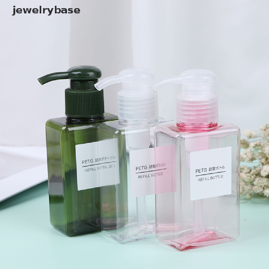 Botol Pompa Dispenser Sabun Cair Lotion Sampo Ukuran 100ml