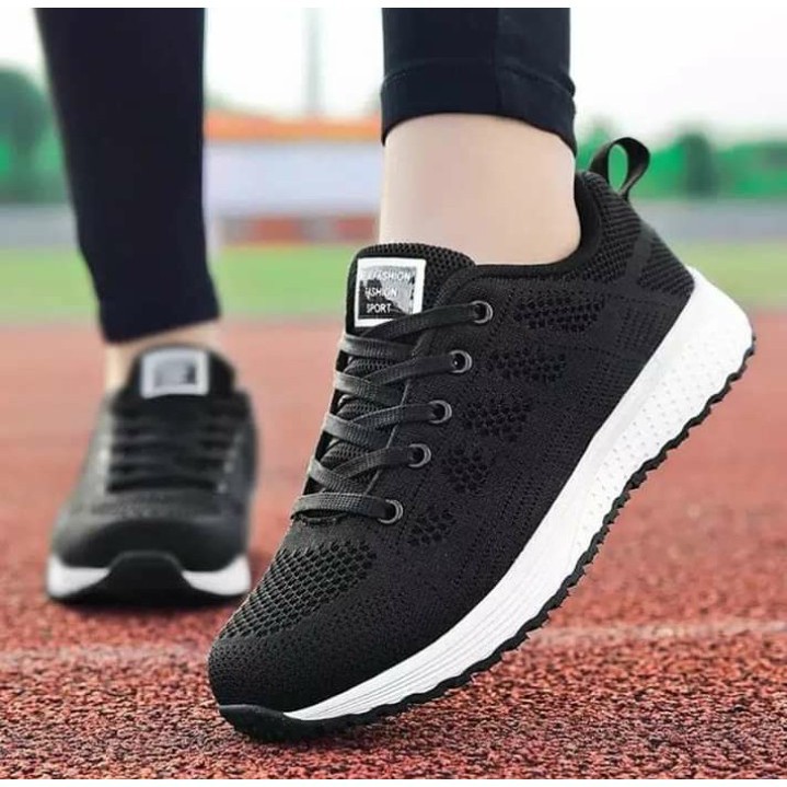 Sepatu Kets Running Wanita / Sepatu Sneakers wanita / sepatu Flat Fashion sekolah cod