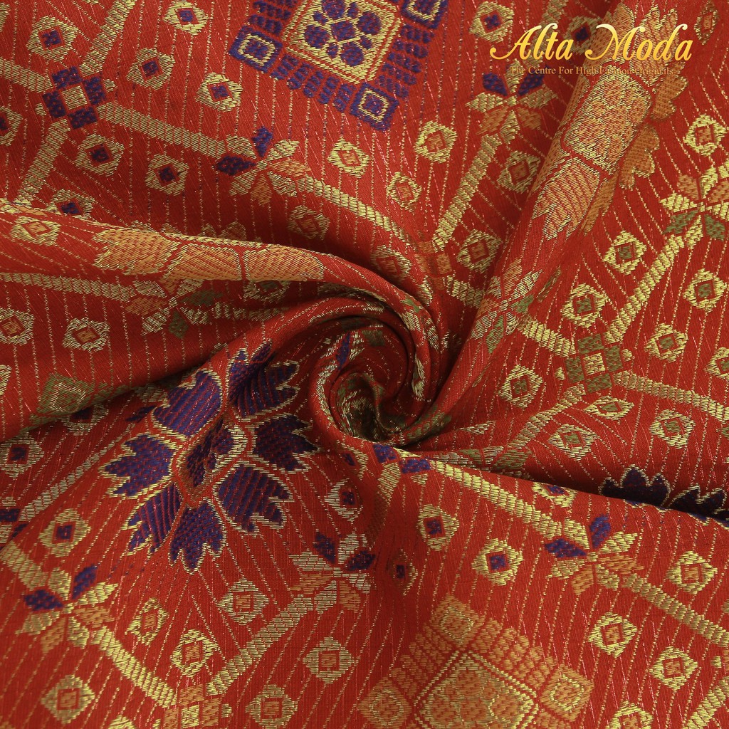 

Alta Moda Songket Motif Palembang Bunga Warna Merah (1M)