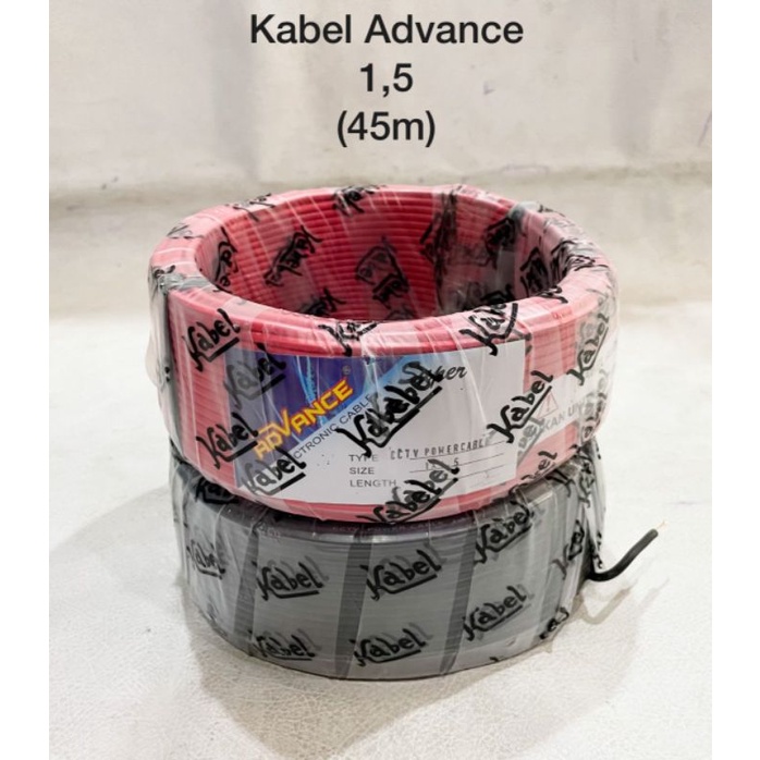 KABEL NYA 1,5 45 Meter Listrik ADVANCE / REVO 50 Meter Tunggal