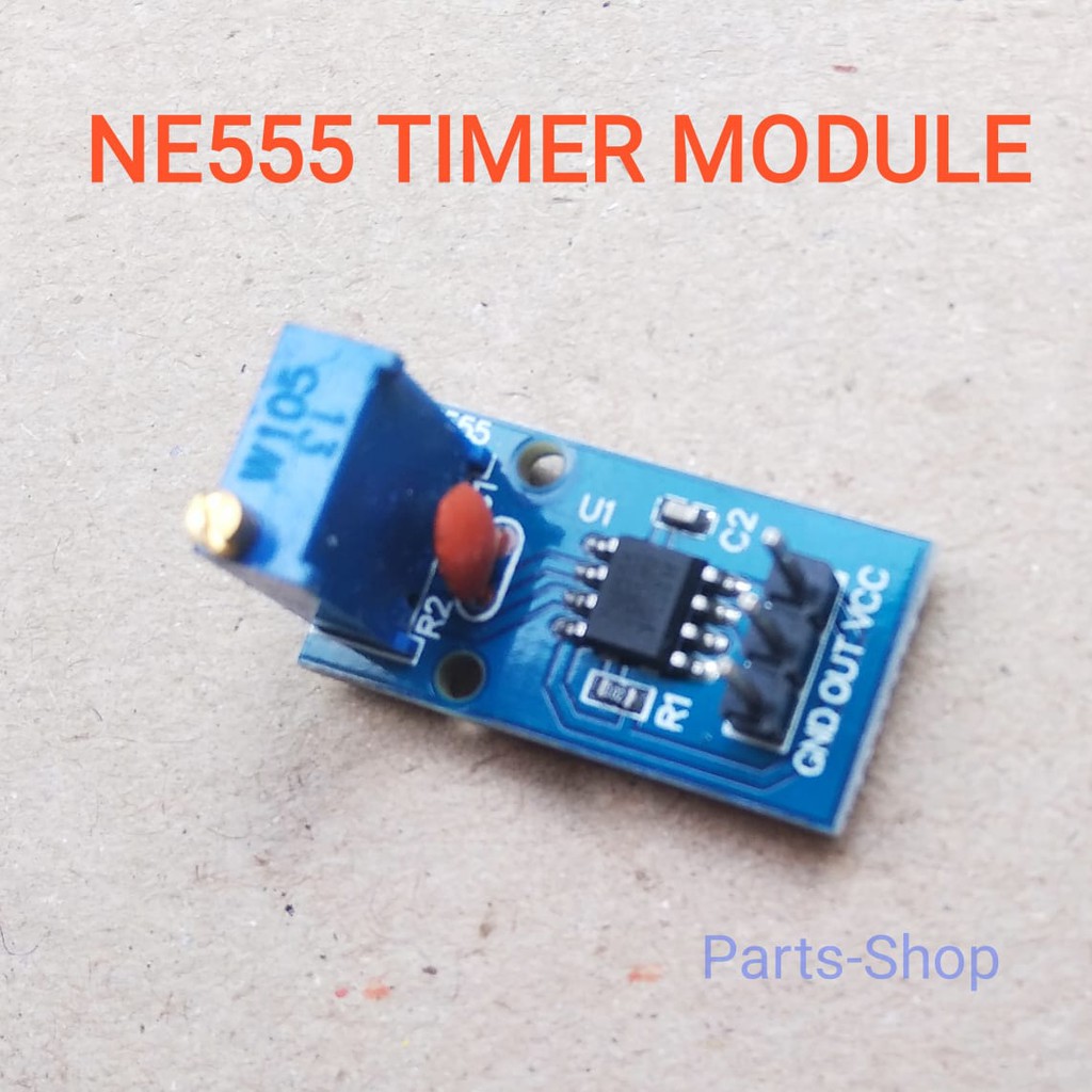 NE555 Adjustable Frekuensi Pulse Generator Modul