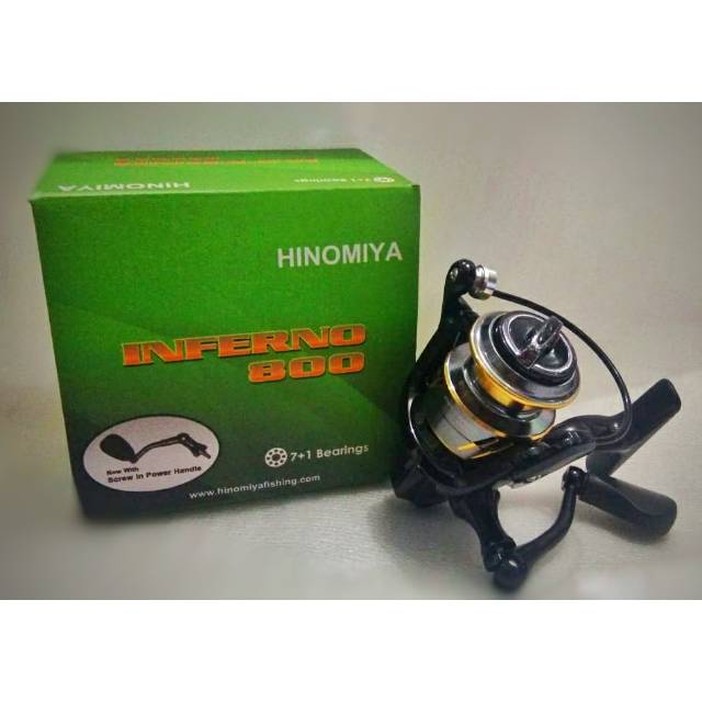 Reel Hinomiya Inferno 800 (Power Handle)