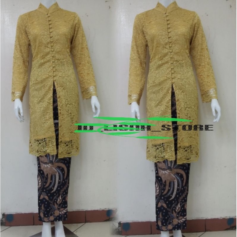 Kebaya Wisuda Kebaya Modern Kebaya Brukat Model Kancing