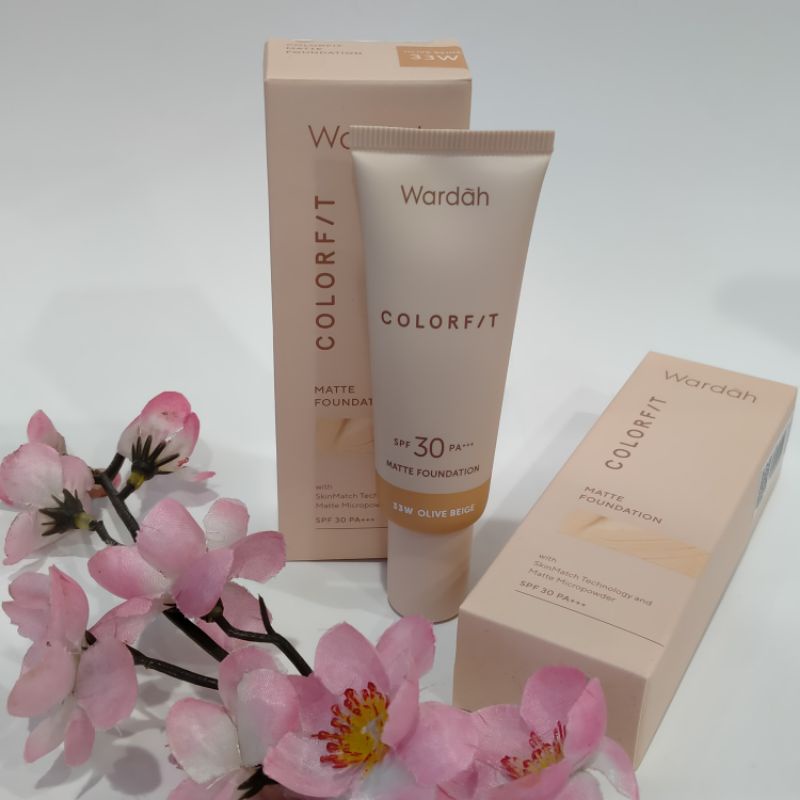 Wardah Colorfit Matte Foundation