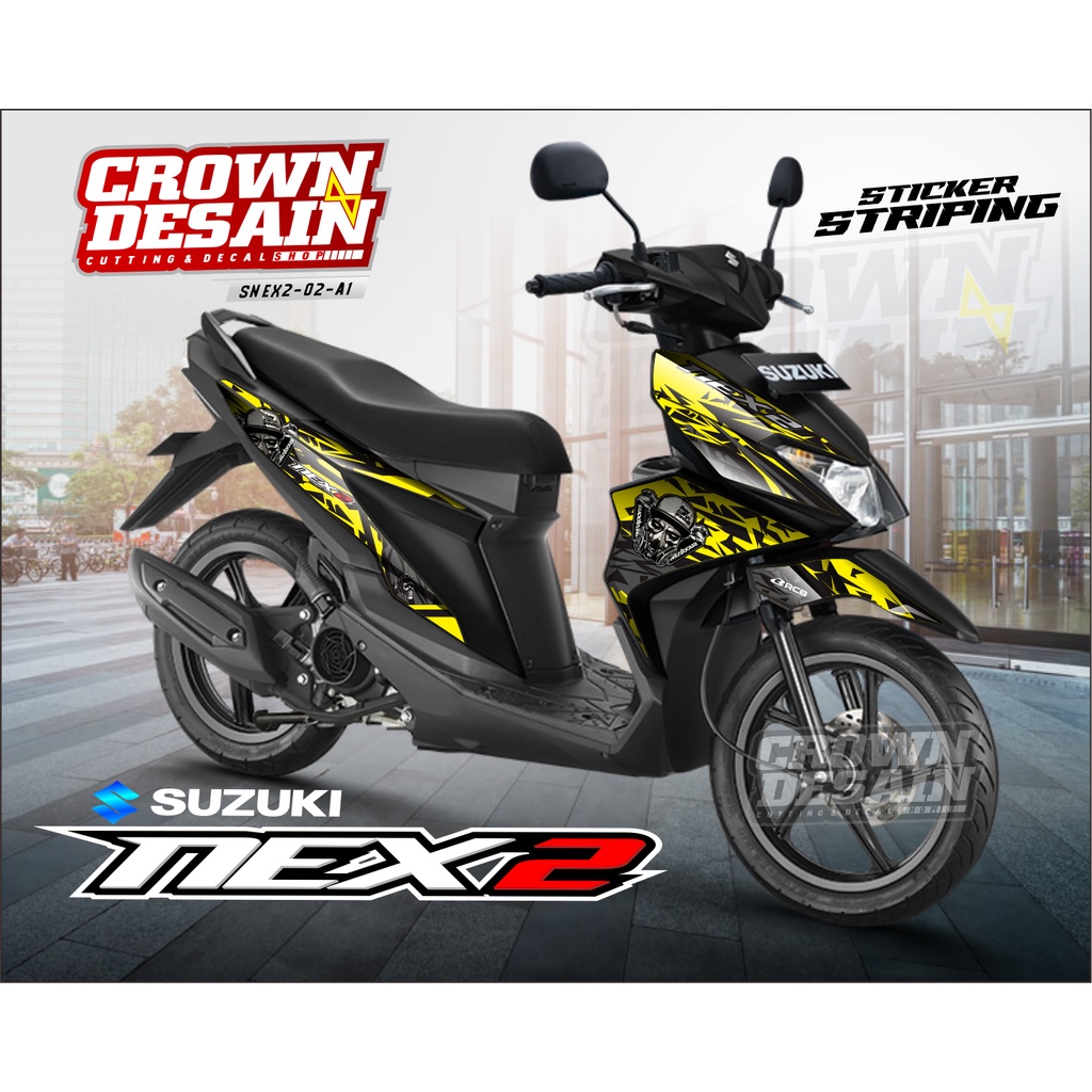 STRIPING SUZUKI NEX 2 - STICKER STRIPING SUZUKI NEX 2 - VANDALS