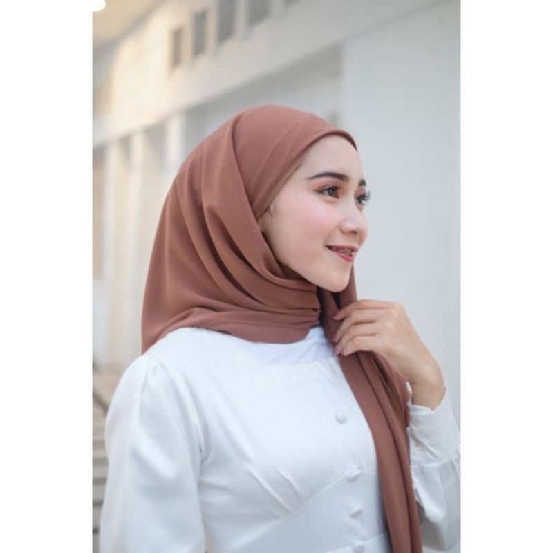 Segiempat Inner | Segitiga Ceruty Premium Syar’i Instan By Desmonda Hijab